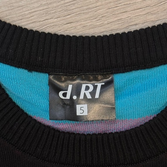 d.RT - Knit Celtic Monogram Sweatshirt (New Without Tags) - Picture 6 of 8